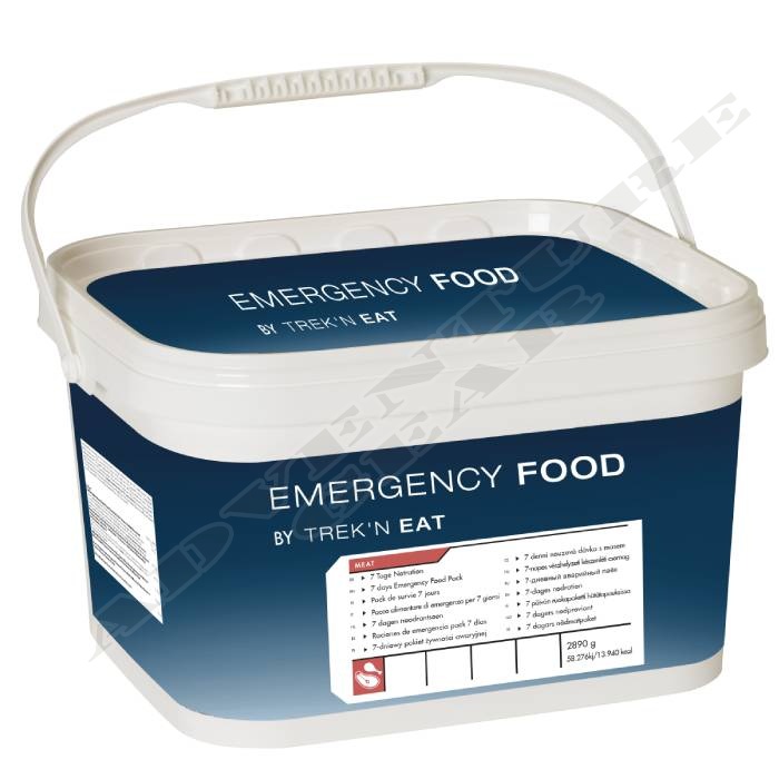 7 Day Emergency Food Ration with Meat